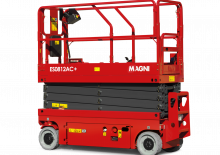 व्हील्ड सिज़र लिफ्ट MAGNI ES0812AC+