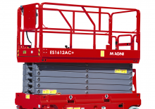 व्हील्ड सिज़र लिफ्ट MAGNI ES1612AC+