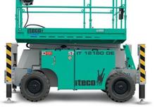 व्हील्ड सिज़र लिफ्ट Iteco IT 12180 DE
