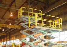 व्हील्ड सिज़र लिफ्ट Lift-A-Loft MP19-15 