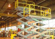 व्हील्ड सिज़र लिफ्ट Lift-A-Loft MP25-15 