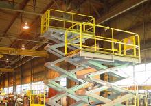 व्हील्ड सिज़र लिफ्ट Lift-A-Loft MP31-10 