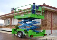 व्हील्ड सिज़र लिफ्ट Mieve PE-8R