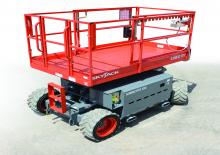 व्हील्ड सिज़र लिफ्ट Skyjack SJ 6832 RTE