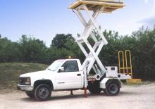 व्हील्ड सिज़र लिफ्ट Lift-A-Loft TMP-15 
