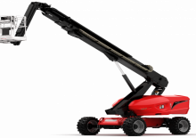व्हील्ड टेलीस्कोपिक बूम लिफ्ट Manitou 220 TJ