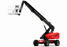 व्हील्ड टेलीस्कोपिक बूम लिफ्ट Manitou 220 TJ ST5