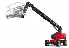 व्हील्ड टेलीस्कोपिक बूम लिफ्ट Manitou 280 TJ ST5