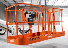 व्हील्ड टेलीस्कोपिक बूम लिफ्ट Snorkel 660SJ