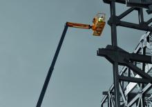 व्हील्ड टेलीस्कोपिक बूम लिफ्ट Haulotte HT23 RTJ PRO