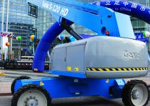 व्हील्ड टेलीस्कोपिक बूम लिफ्ट Genie S-120 HD