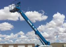 व्हील्ड टेलीस्कोपिक बूम लिफ्ट Genie S 60 D