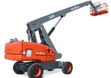 व्हील्ड टेलीस्कोपिक बूम लिफ्ट Skyjack SJ 82 T