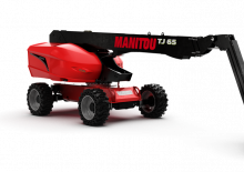 व्हील्ड टेलीस्कोपिक बूम लिफ्ट Manitou TJ 65