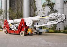 व्हील्ड टेलीस्कोपिक बूम लिफ्ट Palazzani TSJ 35